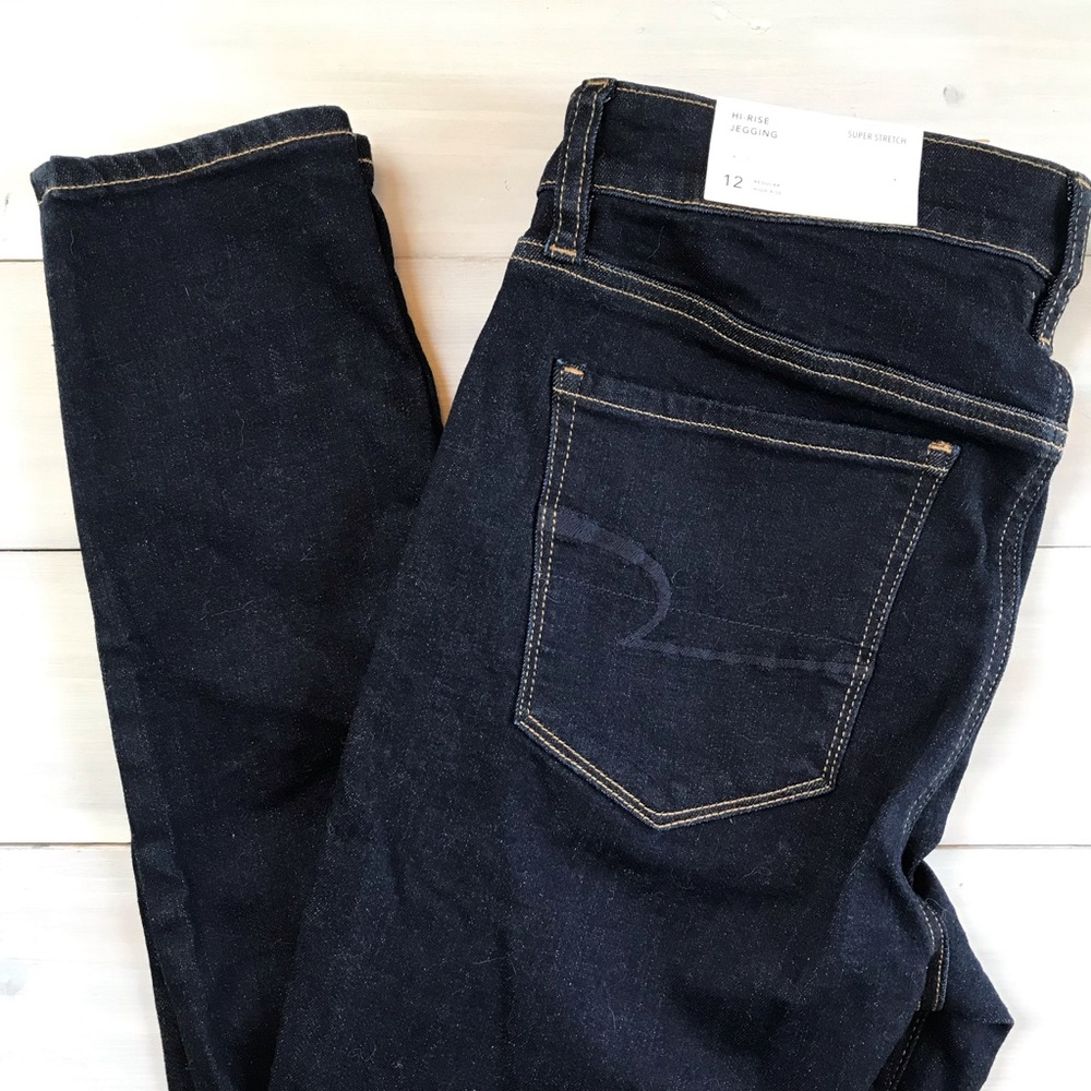 Size 12 AE HiRise Jegging Super Stretch Regular
